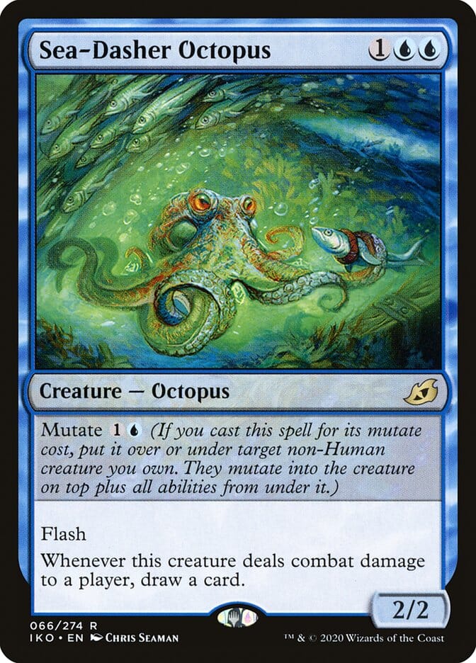 Sea-Dasher Octopus [Ikoria: Lair of Behemoths] MTG Single Magic: The Gathering  | Multizone: Comics And Games