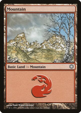 Mountain (379) [Coldsnap Theme Decks] MTG Single Magic: The Gathering  | Multizone: Comics And Games