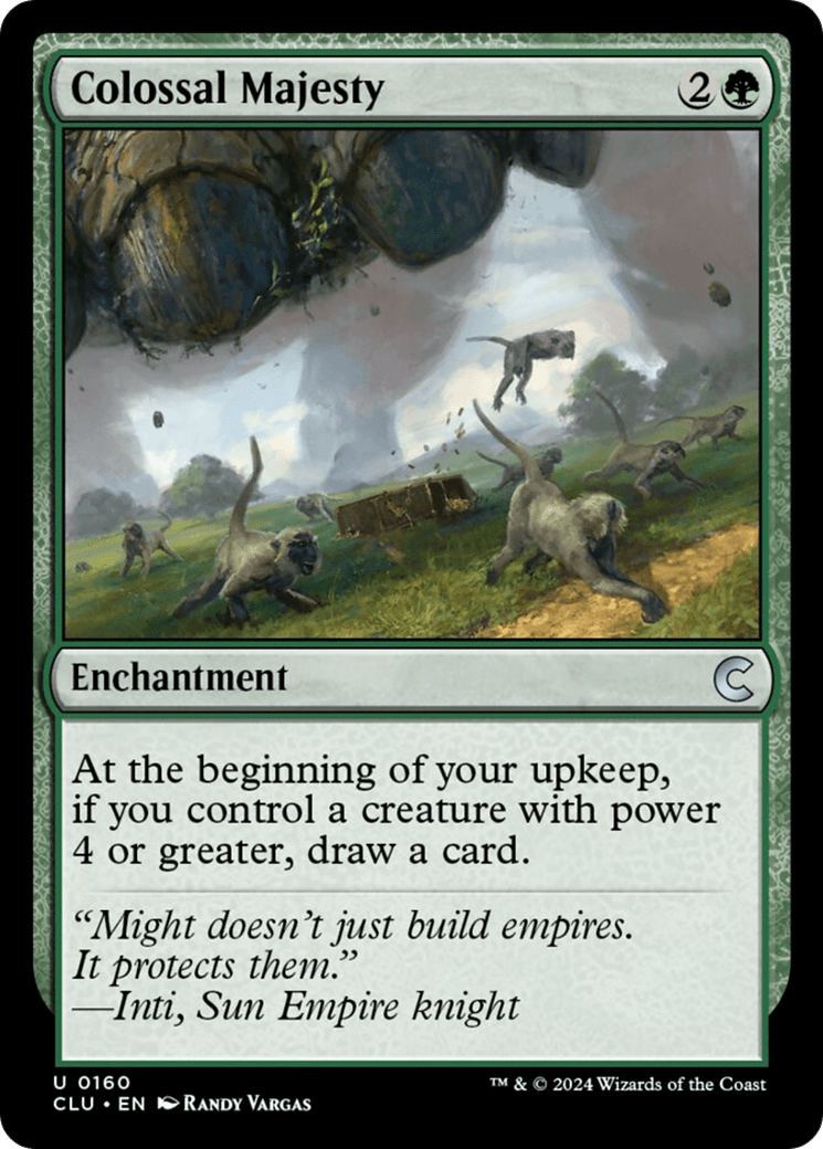 Colossal Majesty [Ravnica: Clue Edition] MTG Single Magic: The Gathering  | Multizone: Comics And Games