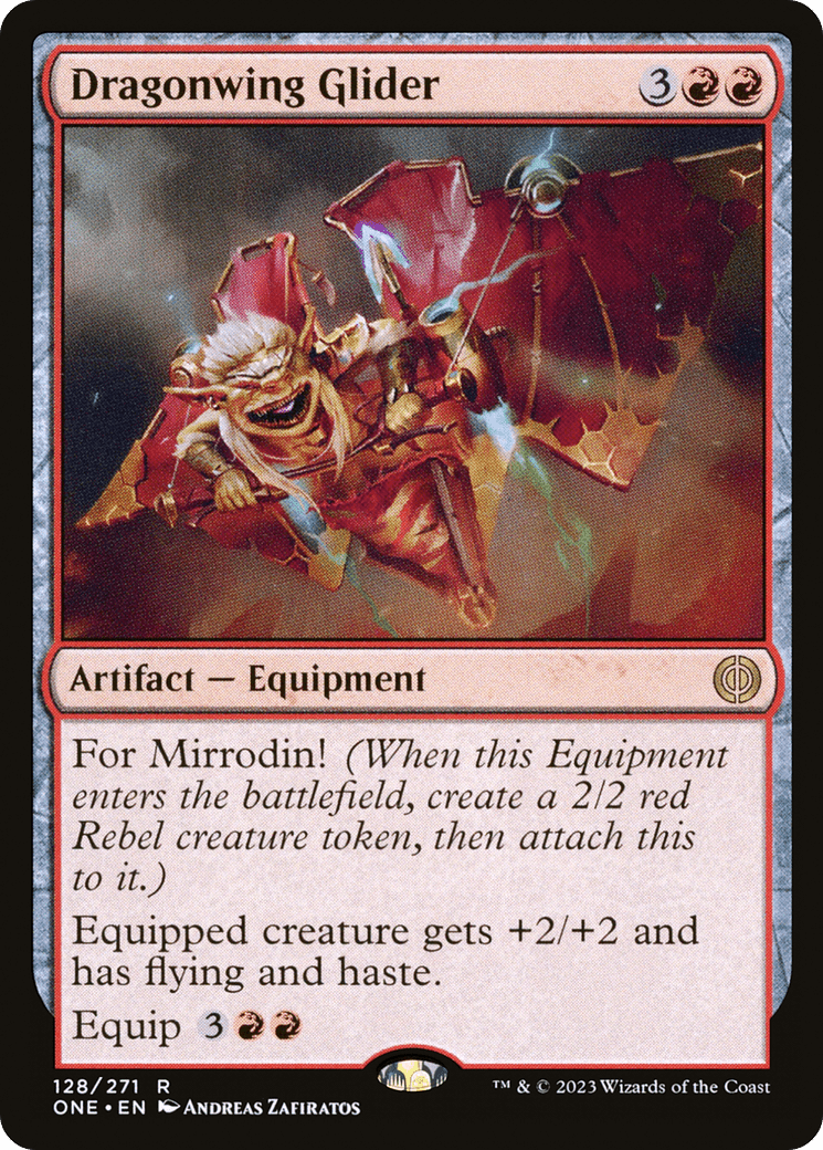 Dragonwing Glider [Phyrexia: All Will Be One] MTG Single Magic: The Gathering  | Multizone: Comics And Games