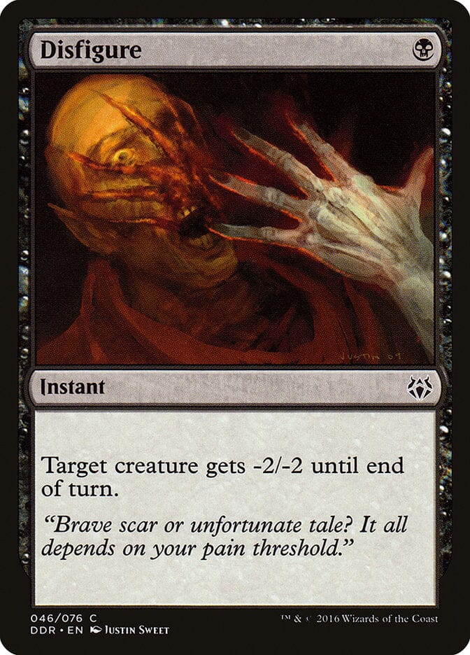 Disfigure [Duel Decks: Nissa vs. Ob Nixilis] MTG Single Magic: The Gathering  | Multizone: Comics And Games