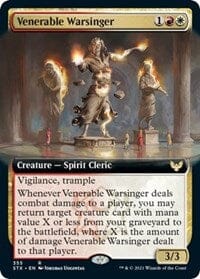 Venerable Warsinger (Extended) [Strixhaven: School of Mages] MTG Single Magic: The Gathering  | Multizone: Comics And Games