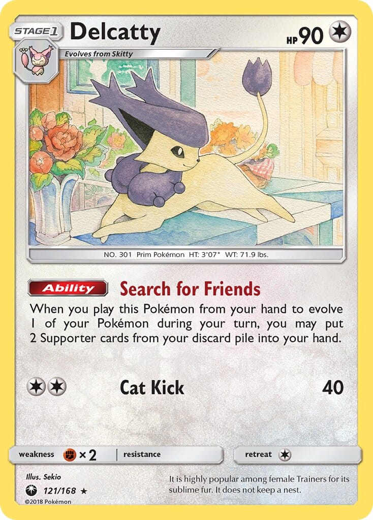 Delcatty (121/168) (Theme Deck Exclusive) [Sun & Moon: Celestial Storm] Pokemon Single Pokémon  | Multizone: Comics And Games
