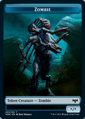 Blood // Zombie (005) Double-sided Token [Innistrad: Crimson Vow Tokens] MTG Single Magic: The Gathering  | Multizone: Comics And Games