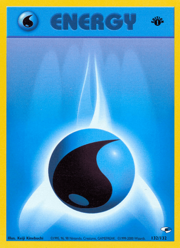 Water Energy (132/132) [Gym Heroes 1st Edition] Pokemon Single Pokémon  | Multizone: Comics And Games
