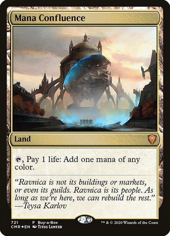 Mana Confluence (Buy-A-Box) [Commander Legends Promos] MTG Single Magic: The Gathering  | Multizone: Comics And Games