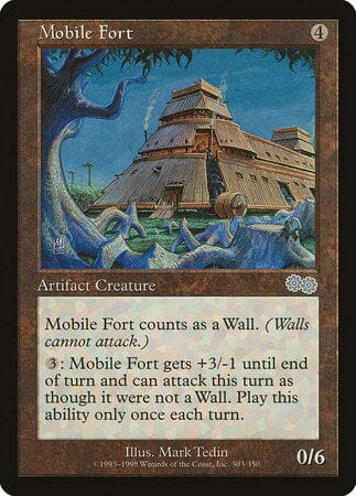 Mobile Fort [Urza's Saga] MTG Single Magic: The Gathering  | Multizone: Comics And Games