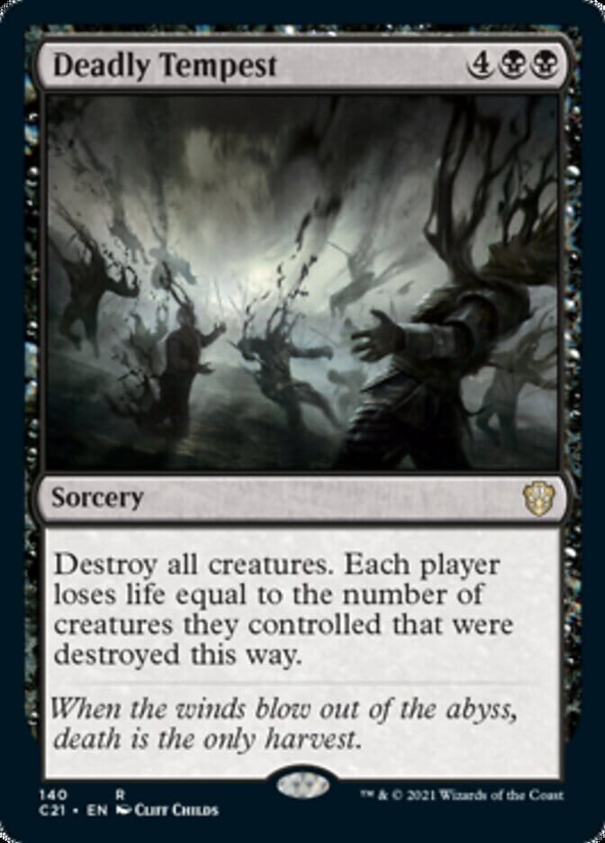 Deadly Tempest [Commander 2021] MTG Single Magic: The Gathering  | Multizone: Comics And Games