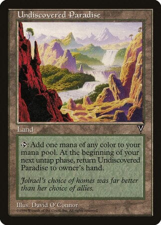 Undiscovered Paradise [Visions] MTG Single Magic: The Gathering  | Multizone: Comics And Games
