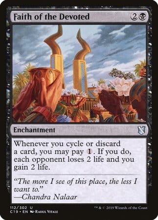 Faith of the Devoted [Commander 2019] MTG Single Magic: The Gathering  | Multizone: Comics And Games