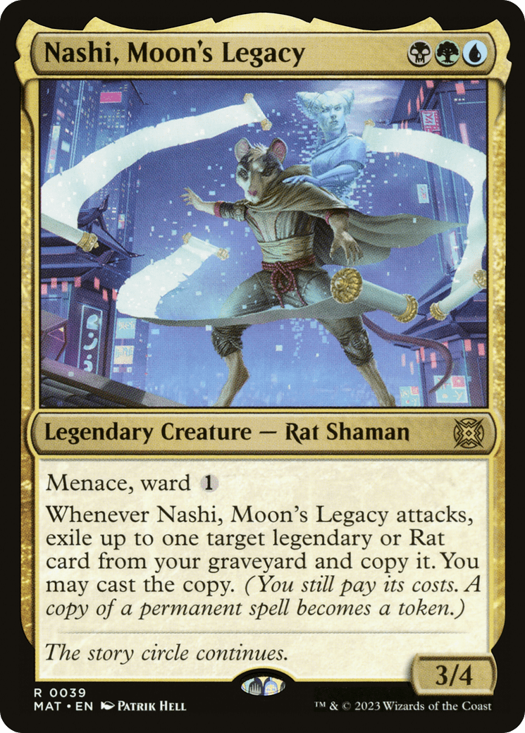 Nashi, Moon's Legacy [March of the Machine: The Aftermath] MTG Single Magic: The Gathering  | Multizone: Comics And Games