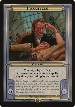 Tawnos (Oversize) [Vanguard Series] MTG Single Magic: The Gathering  | Multizone: Comics And Games