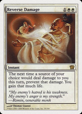 Reverse Damage [Ninth Edition] MTG Single Magic: The Gathering  | Multizone: Comics And Games