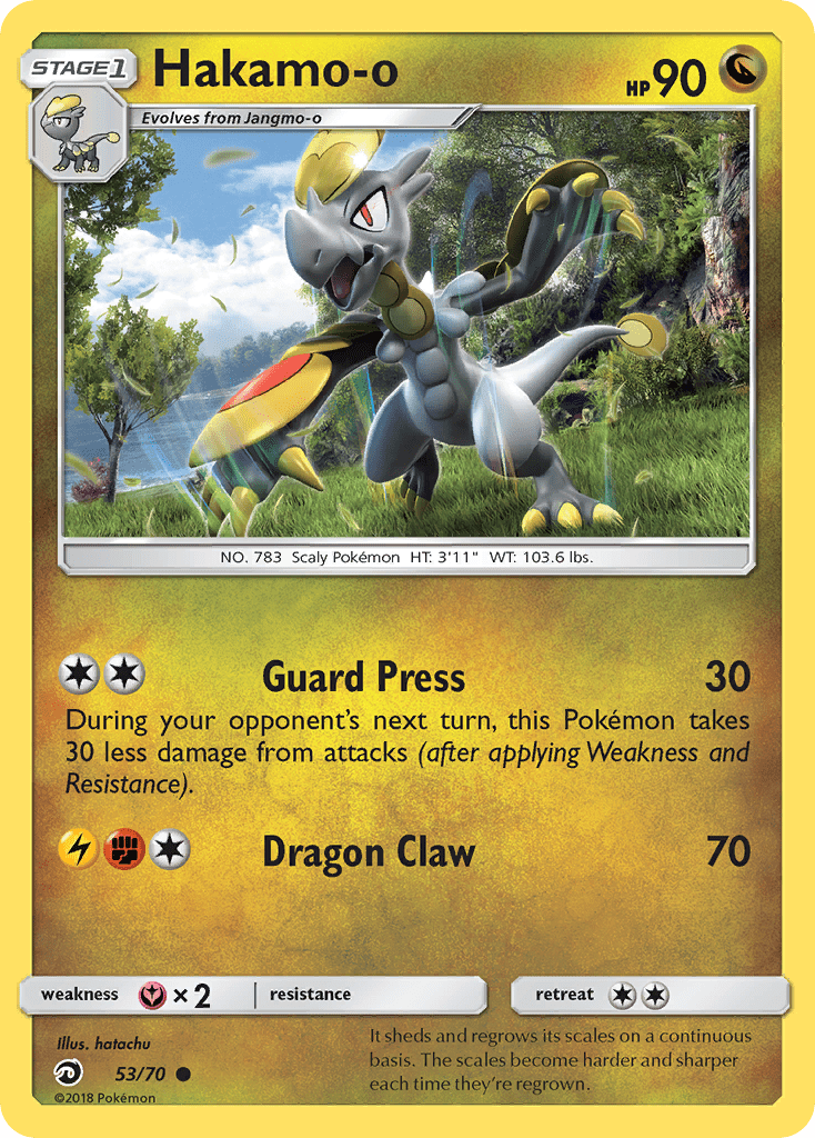 Hakamo-o (53/70) [Sun & Moon: Dragon Majesty] Pokemon Single Pokémon  | Multizone: Comics And Games