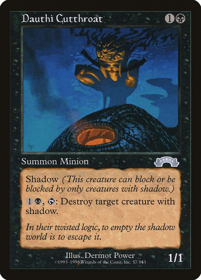Dauthi Cutthroat [Exodus] MTG Single Magic: The Gathering  | Multizone: Comics And Games