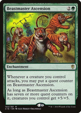 Beastmaster Ascension [Commander 2016] MTG Single Magic: The Gathering  | Multizone: Comics And Games