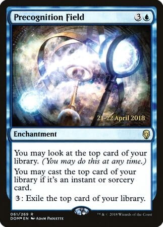 Precognition Field [Dominaria Promos] MTG Single Magic: The Gathering  | Multizone: Comics And Games