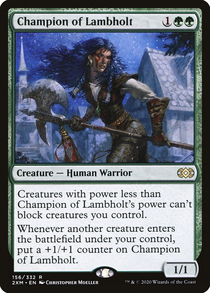 Champion of Lambholt [Double Masters] MTG Single Magic: The Gathering  | Multizone: Comics And Games