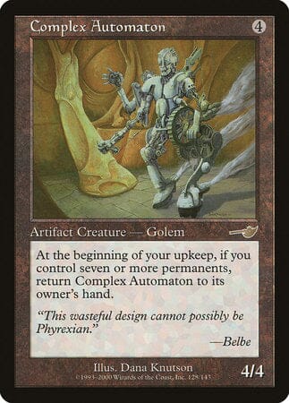 Complex Automaton [Nemesis] MTG Single Magic: The Gathering  | Multizone: Comics And Games