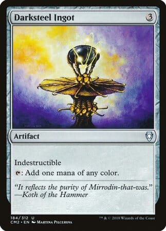 Darksteel Ingot [Commander Anthology Volume II] MTG Single Magic: The Gathering  | Multizone: Comics And Games