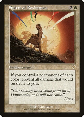 Spirit of Resistance [Invasion] MTG Single Magic: The Gathering  | Multizone: Comics And Games