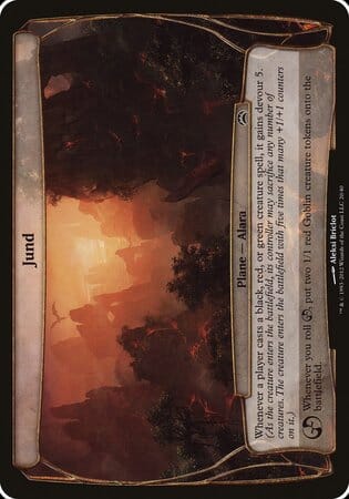 Jund (Planechase 2012) [Planechase 2012 Planes] MTG Single Magic: The Gathering  | Multizone: Comics And Games