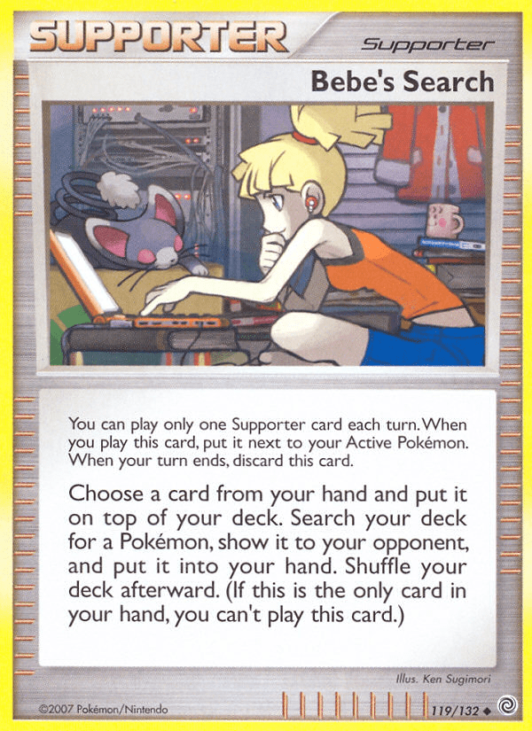 Bebe's Search (119/132) [Diamond & Pearl: Secret Wonders] Pokemon Single Pokémon  | Multizone: Comics And Games