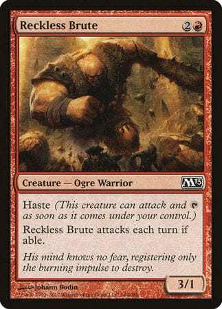 Reckless Brute [Magic 2013] MTG Single Magic: The Gathering  | Multizone: Comics And Games