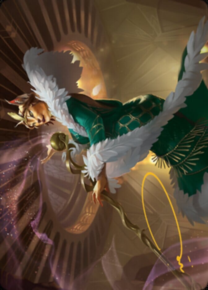 Kitt Kanto, Mayhem Diva Art Card (Gold-Stamped Signature) [Streets of New Capenna Art Series] MTG Single Magic: The Gathering  | Multizone: Comics And Games