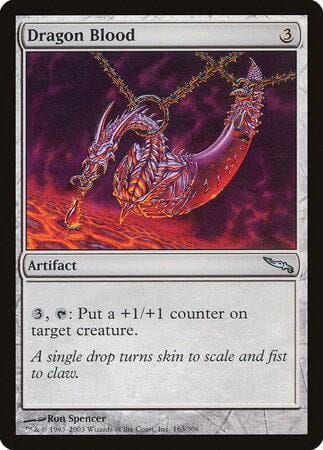 Dragon Blood [Mirrodin] MTG Single Magic: The Gathering  | Multizone: Comics And Games