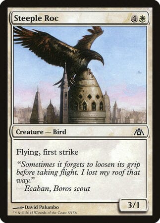 Steeple Roc [Dragon's Maze] MTG Single Magic: The Gathering  | Multizone: Comics And Games