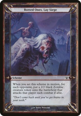 Rotted Ones, Lay Siege (Archenemy) [Archenemy Schemes] MTG Single Magic: The Gathering  | Multizone: Comics And Games
