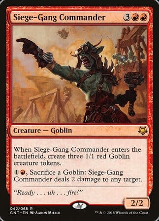 Siege-Gang Commander [Game Night] MTG Single Magic: The Gathering  | Multizone: Comics And Games