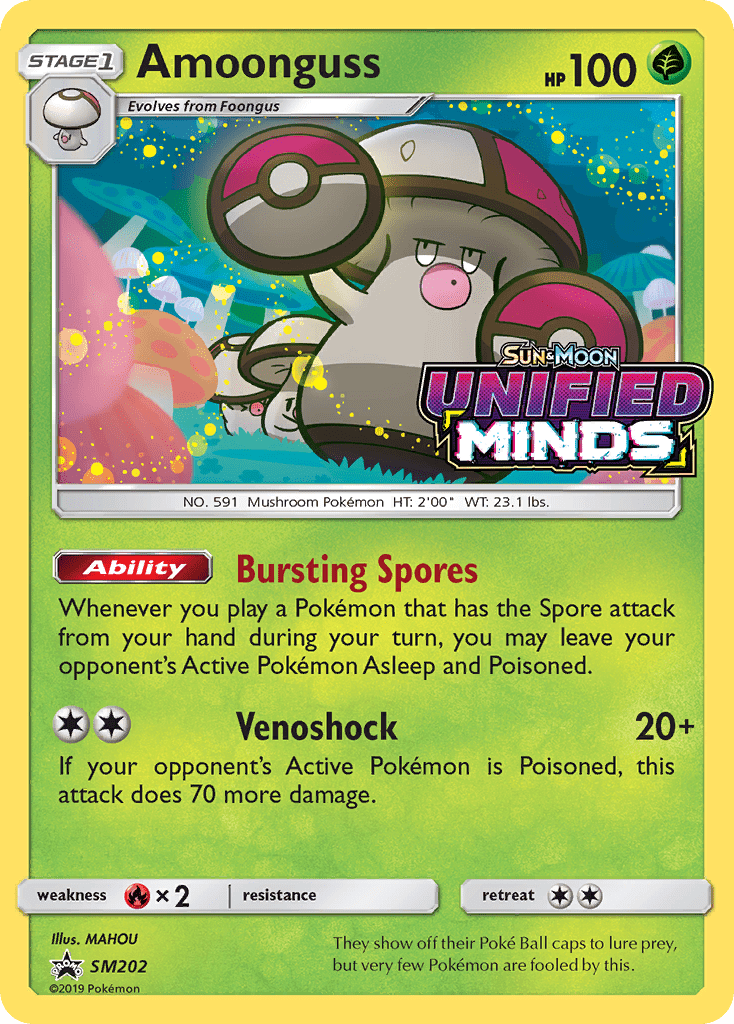 Amoonguss (SM202) [Sun & Moon: Black Star Promos] Pokemon Single Pokémon  | Multizone: Comics And Games