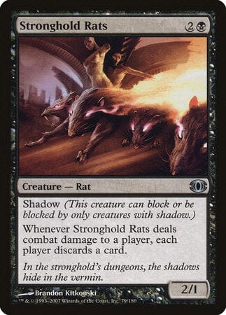 Stronghold Rats [Future Sight] MTG Single Magic: The Gathering  | Multizone: Comics And Games