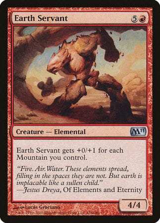 Earth Servant [Magic 2011] MTG Single Magic: The Gathering  | Multizone: Comics And Games