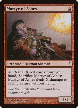 Martyr of Ashes [Coldsnap] MTG Single Magic: The Gathering  | Multizone: Comics And Games