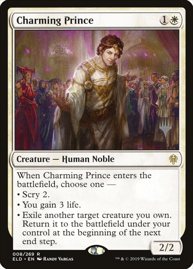 Charming Prince (Promo Pack) [Throne of Eldraine Promos] MTG Single Magic: The Gathering  | Multizone: Comics And Games