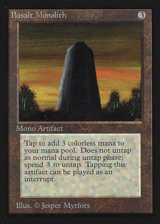 Basalt Monolith (CE) [Collectors’ Edition] MTG Single Magic: The Gathering  | Multizone: Comics And Games