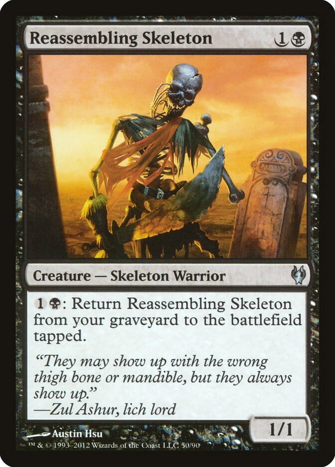 Reassembling Skeleton [Duel Decks: Izzet vs. Golgari] MTG Single Magic: The Gathering  | Multizone: Comics And Games