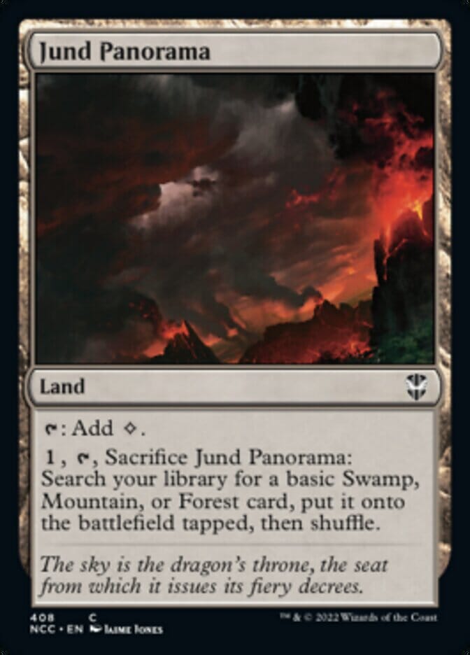 Jund Panorama [Streets of New Capenna Commander] MTG Single Magic: The Gathering  | Multizone: Comics And Games