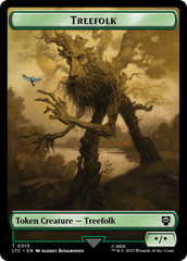Treefolk // Food Token [The Lord of the Rings: Tales of Middle-Earth Commander Tokens] MTG Single Magic: The Gathering  | Multizone: Comics And Games