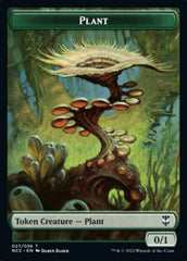 Plant // Citizen Double-sided Token [Streets of New Capenna Commander Tokens] MTG Single Magic: The Gathering  | Multizone: Comics And Games