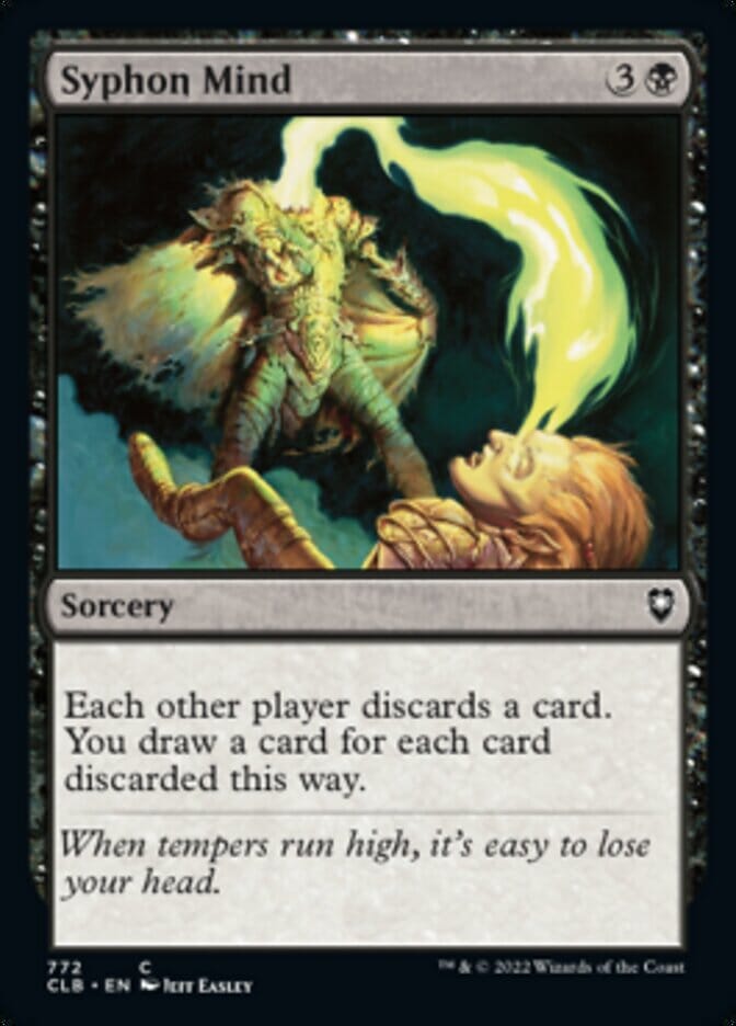 Syphon Mind [Commander Legends: Battle for Baldur's Gate] MTG Single Magic: The Gathering  | Multizone: Comics And Games