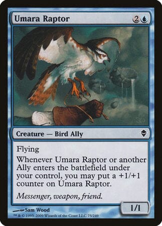 Umara Raptor [Zendikar] MTG Single Magic: The Gathering  | Multizone: Comics And Games