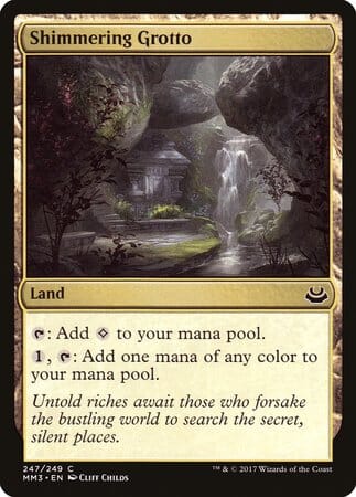 Shimmering Grotto [Modern Masters 2017] MTG Single Magic: The Gathering  | Multizone: Comics And Games