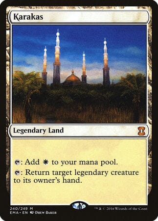 Karakas [Eternal Masters] MTG Single Magic: The Gathering  | Multizone: Comics And Games