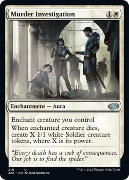 Murder Investigation [Jumpstart 2022] MTG Single Magic: The Gathering  | Multizone: Comics And Games