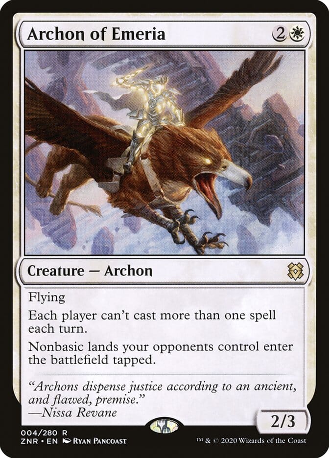 Archon of Emeria [Zendikar Rising] MTG Single Magic: The Gathering  | Multizone: Comics And Games