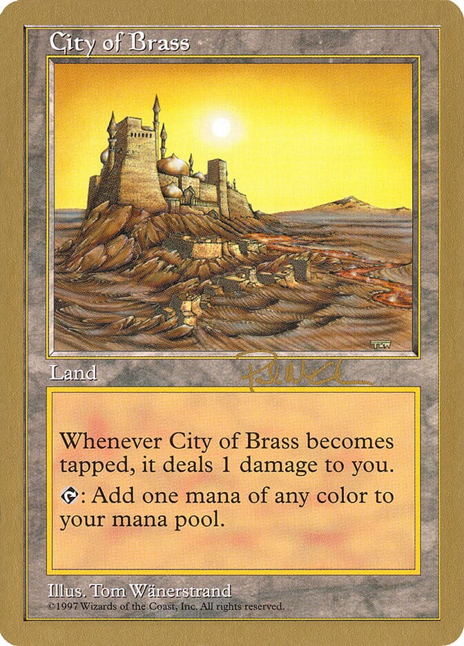 City of Brass (Paul McCabe) [World Championship Decks 1997] MTG Single Magic: The Gathering  | Multizone: Comics And Games